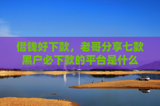 借钱好下款，老哥分享七款黑户必下款的平台是什么