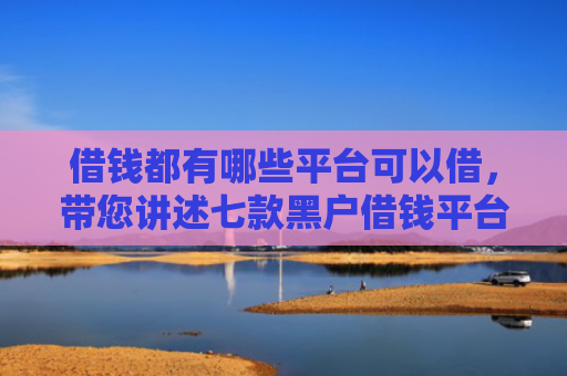借钱都有哪些平台可以借，带您讲述七款黑户借钱平台机审秒下款