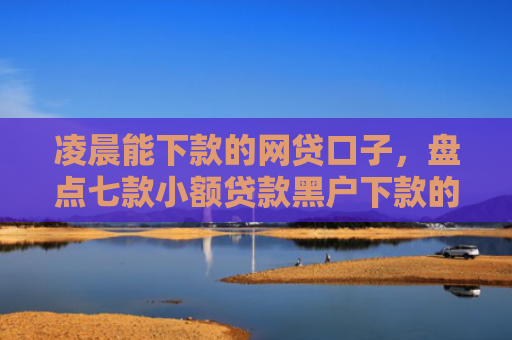 凌晨能下款的网贷口子，盘点七款小额贷款黑户下款的