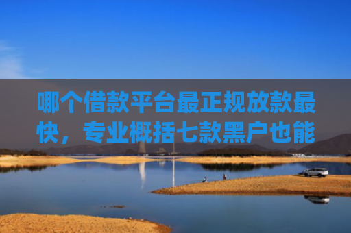 哪个借款平台最正规放款最快，专业概括七款黑户也能下款的app6