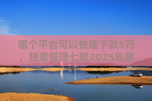 哪个平台可以快速下款5万，独家整理七款2025年黑户下款的APP贴吧