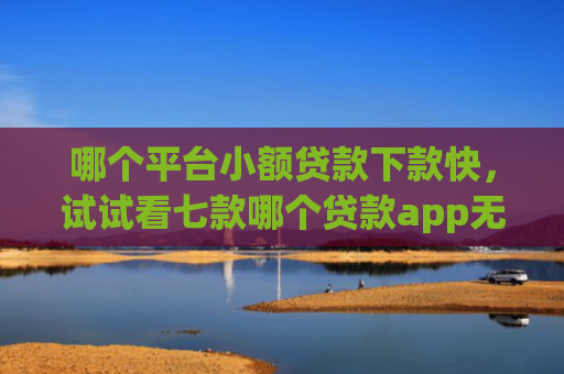 哪个平台小额贷款下款快，试试看七款哪个贷款app无视黑户下款很快