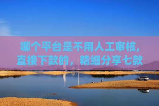 哪个平台是不用人工审核,直接下款的，精细分享七款2025年黑户秒下款的网贷app