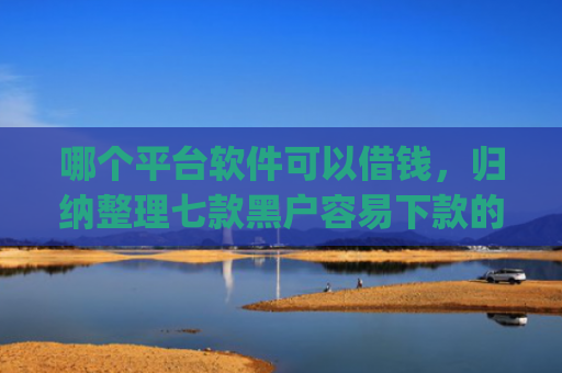 哪个平台软件可以借钱，归纳整理七款黑户容易下款的网贷app2025