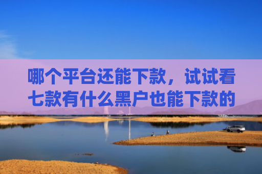 哪个平台还能下款，试试看七款有什么黑户也能下款的app