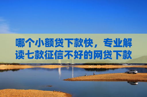 哪个小额贷下款快，专业解读七款征信不好的网贷下款