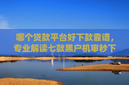 哪个贷款平台好下款靠谱，专业解读七款黑户机审秒下款的app