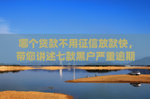 哪个贷款不用征信放款快，带您讲述七款黑户严重逾期能下款的app