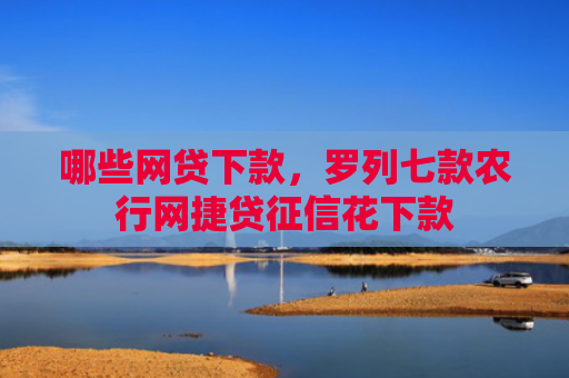 哪些网贷下款，罗列七款农行网捷贷征信花下款