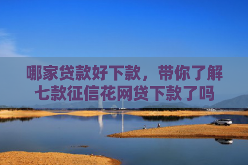 哪家贷款好下款，带你了解七款征信花网贷下款了吗