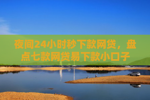 夜间24小时秒下款网贷，盘点七款网贷易下款小口子