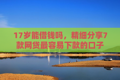 17岁能借钱吗，精细分享7款网贷最容易下款的口子