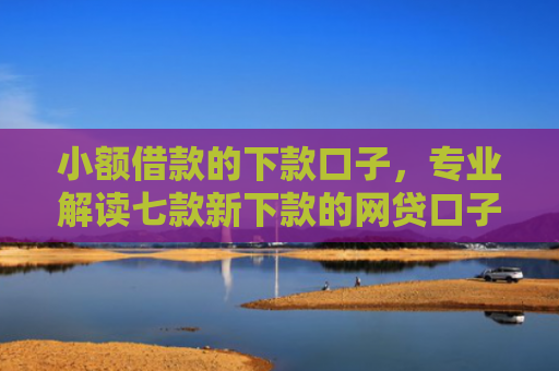 小额借款的下款口子，专业解读七款新下款的网贷口子