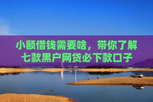 小额借钱需要啥，带你了解七款黑户网贷必下款口子