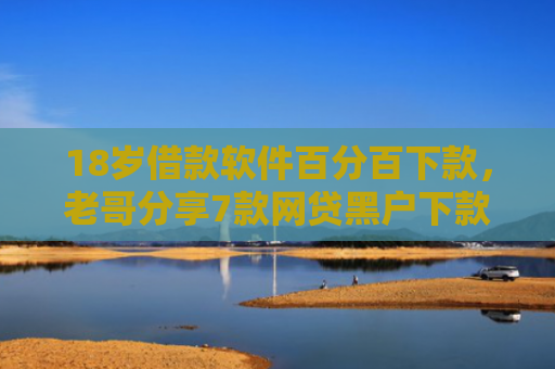 18岁借款软件百分百下款，老哥分享7款网贷黑户下款口子