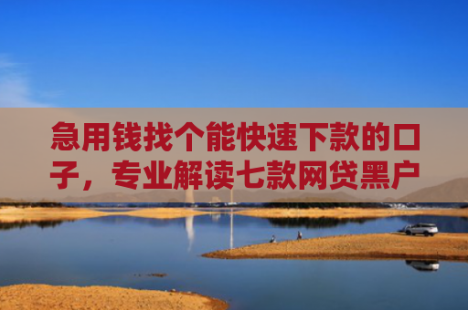 急用钱找个能快速下款的口子，专业解读七款网贷黑户说做包装包下款
