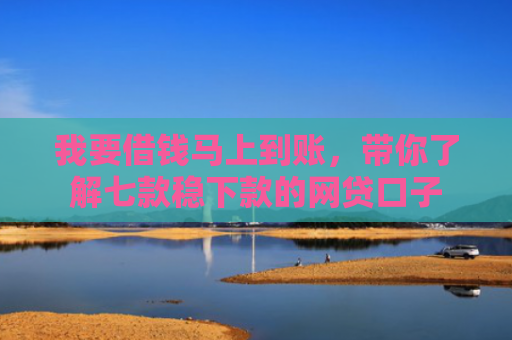 我要借钱马上到账，带你了解七款稳下款的网贷口子