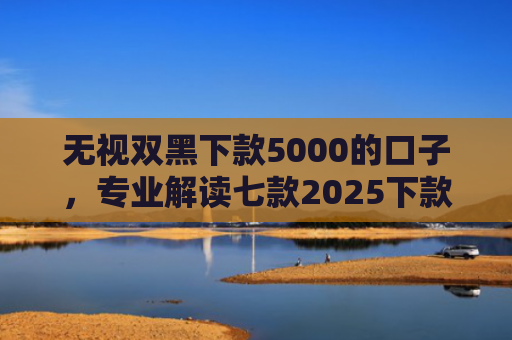 无视双黑下款5000的口子，专业解读七款2025下款率高的网贷口子