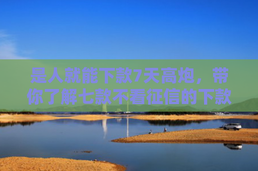 是人就能下款7天高炮，带你了解七款不看征信的下款快的贷款