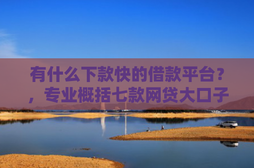 有什么下款快的借款平台？，专业概括七款网贷大口子能下款