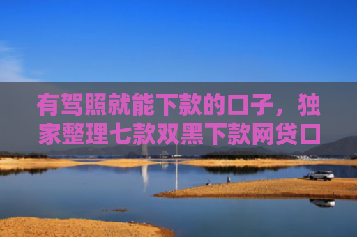 有驾照就能下款的口子，独家整理七款双黑下款网贷口子