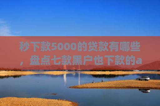 秒下款5000的贷款有哪些，盘点七款黑户也下款的app