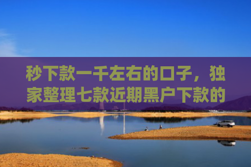 秒下款一千左右的口子，独家整理七款近期黑户下款的app