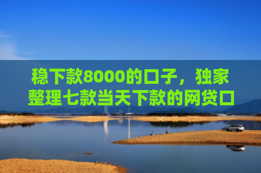 稳下款8000的口子，独家整理七款当天下款的网贷口子