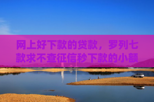 网上好下款的贷款，罗列七款求不查征信秒下款的小额贷款app