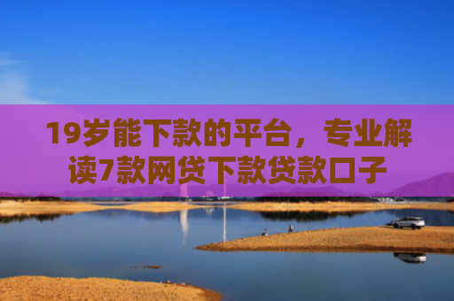 19岁能下款的平台，专业解读7款网贷下款贷款口子