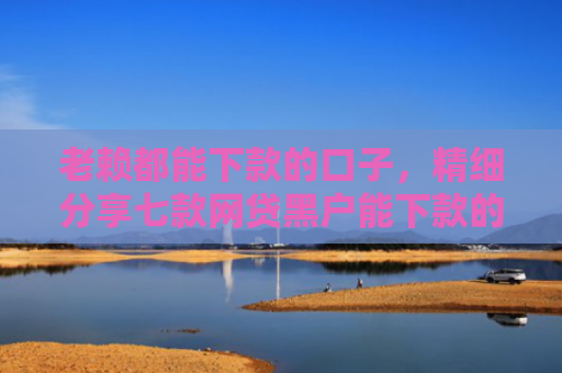 老赖都能下款的口子，精细分享七款网贷黑户能下款的贷款