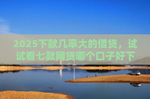 2025下款几率大的借贷，试试看七款网贷哪个口子好下款快点