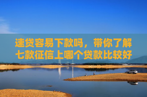 速贷容易下款吗，带你了解七款征信上哪个贷款比较好下款